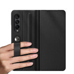 갤럭시 Z fold3 제트폴드3 지폴드3 S펜 수납 통가죽 케이스 h4024 : MOBE