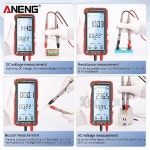 전기테스터기 검전기 681 디지털 멀티 미터 건전지잔량 절연저항측정기 : young몰