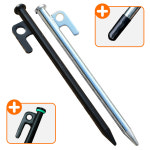 BRS 캠핑 단조팩 텐트팩 타프 핑거 팩 말뚝 20cm : BRS Korea