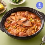 테이스트 프렙 햄가득 부대찌개 밀키트 냉동 국내산 돈육 3종햄 부대찌개 : 테이스트프렙