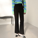 여성 봄 가을 미라클 밴딩 부츠컷 슬랙스 정장 바지 팬츠 H4624 : 투엠케이