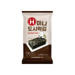 해농 미니 도시락김 2g 100봉 짜지않고 부드러운 아기김 : 주식회사 해농