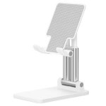홈플래닛 탁상용 접이식 스마트폰 거치대 8x12.5x13~17cm, 1개 : 느끼미야
