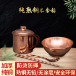 놋 수저 세트 은 시세 성인용 젓가락 교정 쇠 동식기 동이중그릇, 항아리, 동컵, 단단한 : 디자인콜렉트