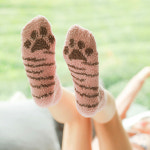 귀여운 동물 발바닥 포근 수면양말(핑크) : 제이탑몰