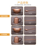 놋 수저 세트 은 시세 성인용 젓가락 교정 쇠 동식기 동이중그릇, 항아리, 동컵, 단단한 : 디자인콜렉트