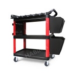 이동식 바퀴 있는 달린 세차 세차장 작업대 트롤리 공구함 카센터 정비 정비소 공업소 카트 왜건 선반 선반대 수납대 정리대 보관대 2단 큰 대형... 