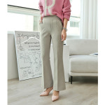 여성 봄 가을 미라클 밴딩 부츠컷 슬랙스 정장 바지 팬츠 H4624 : 투엠케이