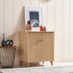 원목 틈새 거실 미니 다용도 수납장 모듈가구 공간수납장 침대옆 : 레몬그라스몰