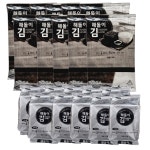 해돌이김 식탁김 12봉 전장김 돌김 곱창 도시락 조미 재래 구운 세트 맛있는 햇김 : 김군과 멸치양