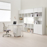 원마인드 고등학생 중학생 공부 이동형 전면 책상 책장 1200 : 주식회사 원마인드