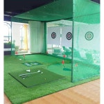 골프 연습장 그물 실내 장비 훈련 타격 스윙연습 옥상 3x3x3m 기본패키지(사진참고) : 성지글로벌