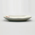 국산 그린 메라민 동백 사각 타원 4호 G-0314 업소용 멜라민 식기 접시 G0314 : 온라인키친