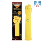 맥스파워 공업용 고무장갑 흑색 10호 1켤레 / TK보생 검정 : 두손종합상사