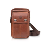 남성 가죽 미니 크로스 백 가방 핸드폰 휴대폰 카드 지갑 외출 여행 보조 라이더 : 루디픽