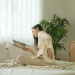 이코노미쿠스 접이식 등받이 좌식의자 앉은뱅이 허리 바닥 쿠션 침대 의자 기도 : 이코노미쿠스