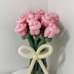 파티아일랜드 DIY 요술 풍선 장미 꽃다발 만들기 핑크 선택안함 프리미엄 : 오늘발송