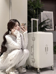 여행용 캐리어 오브제 신제품 대용량 PLUS 여행가방 알루미늄 프레임 24인치 해외여행가 : 무덕이네