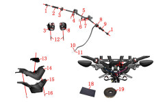 존테스 125D 스로틀 리턴 케이블 1156400-005000 : 네모의 바이크부품