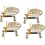 마이티 제품4팩 3/8 X 16 G70 체인 5/163/8 피어리스 퀵바인더 키트 H51250658 래칫 로드 바인더 WLL 7100 4 - Pack : 시카벨리노