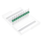 jojfuny 10pcs 회로 기판 합금 PCB 드릴 비트 초경 DIY 수리 플랜테이션 셔터 Iq 퍼즐 그늘막 금속 잠자리 캐비닛용 풀 하드 공구 : 어우썸... 