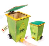 발로 밟는 재활용 휴지통 만들기 : 대성정보과학