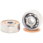 2PCS SMR842RS CB ABEC74 4 8 3mm 스텐 하이브리드 세라믹 볼 베어링 SMR84RS : 스히터런트