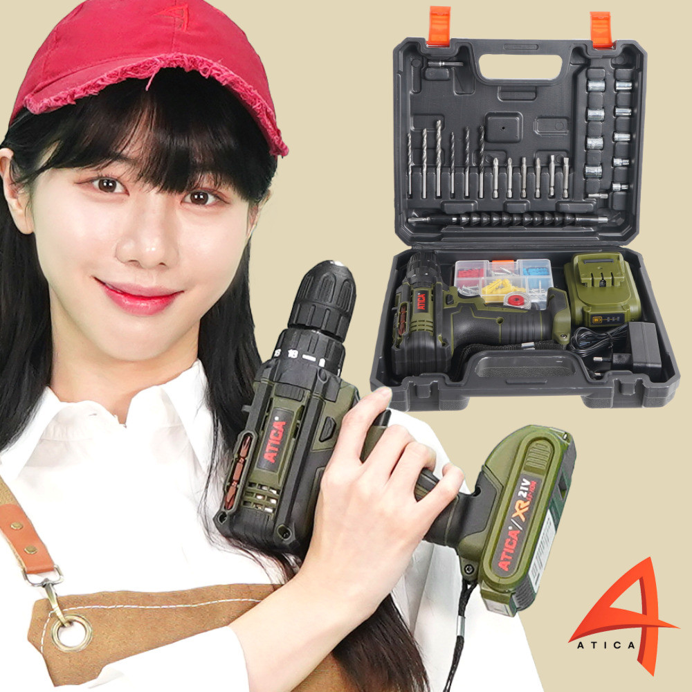 ABC전자, 21V 무선 충전식 전동드릴 출시 - 고품질 성능과 무선 충전 기술의 만남!