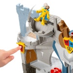 Fisher-Price Imaginext 라이언 킹덤 캐슬 중세 테마 놀이 세트, 피규어 포함, 만 3세에서 8세, 미취학 아동용 : 화이트라이크샵