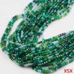 DIY 멀티 컬러 다이아몬드 유리 구슬 의류 팔찌 귀걸이 목걸이 소재 3x3.5mm H0644 : 할랑마켓