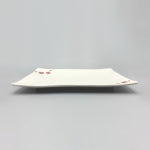 국산 그린 메라민 동백 사각접시 2호 G-0662 식당 업소용 멜라민 그릇 g0662 : 온라인키친