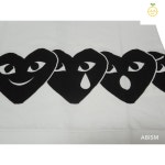 플레이콤데가르송 하트밑단 T셔츠 LADYS  AT-T103 : 제주부리는곰