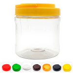 플라스틱 원형 사각 고추장통 젓갈통 견과류통 곡물통 담금주 과일청 페트병 광구 1.16L : 우리누리몰