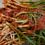 한식정찬 오늘 만든 파김치 : 한식정찬 집반찬