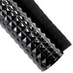 DIY 블랙 리치 직조 다이아몬드 질감 인조 합성 가죽 원단 웨딩 장식 공예 H0623 : 할랑마켓