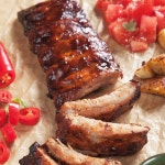 용리단길 맛집 버뮤다삼각지 시그니처 오리지날 폭립 300g x 2팩 -인증 : 비비아트웍스