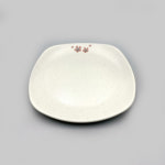 국산 그린 메라민 동백 신사각접시 3호 G-0643 멜라민 반찬 접시 그릇 g0643 : 온라인키친