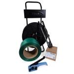 IDL Packaging 포장 표준 1/2 x 3440 카트 포함 폴리에스테르PET 스트랩 키트 780lbs 파손 강도 완전한 솔루션 Standard Kit... 