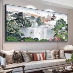 보석십자수 공예 대형 큐빅 집들이선물 인테리어 스톤 취미 도안 아트 비즈 DIY 십자수 다이아몬드 5d 페인팅 거실 집 풍경 크로스 : 에스유유통