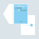 [희희락락] 오픈북 3단 포토 청첩장 OPEN BOOK 100세트 : 희희락락 청첩장