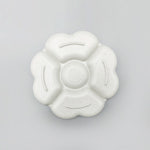 국산 그린 메라민 동백 크로바 5절 접시 G-0515 업소용 5칸 나눔 그릇 g0515 : 온라인키친