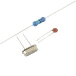 ATMEGA328 UNO R3 부트로더 ATMEGA328P 4x4 SMD to DIP28 및 16MHz 크리스탈, 1M 저항기, 22pF 커패시터 키트 5개 : 모션글로벌샵