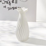 미니도자기 빈티지화병 창의적인 화이트 세라믹 꽃꽂이 꽃병 꽃화병 침봉 : 수글로벌st