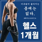 헬스1개월 : 애니데이피트니스