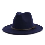 신사모자 중절모 H7567 여성용 페도라 모자 가을/겨울 페도라 영국모자 : 보이오