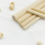 소나무 목봉 나무봉 12mm 15cm 우드스틱 환봉 : 하비스푼