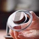 [다도 표일배] 예향원 흑호두목 핸들 티인퓨저 내장형 내열유리 티컵 E-9957 : 예향원