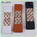 체인벨트 가죽끈벨트 H9871 여성 5cm 벨트 탄성 코트가죽벨트 여자가죽벨트 : young몰