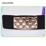 체인벨트 가죽끈벨트 H9871 여성 5cm 벨트 탄성 코트가죽벨트 여자가죽벨트 : young몰