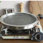 삼겹살 돌판 고기 돌판 돌불판 원형 돌구이판 중 : 가정용영업용매장업소형사무실